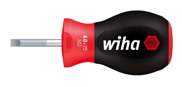 Шлицевая отвертка SoftFinish (короткое круглое жало) 6,5x25