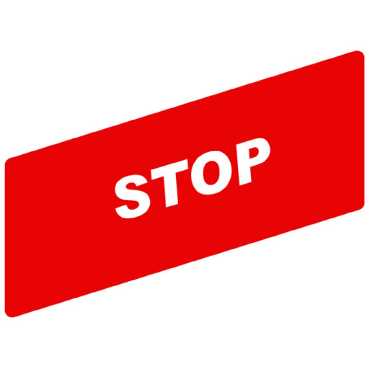 Маркировка STOP 8х27мм для держателя маркировки 30х40мм