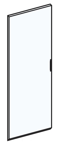 НЕПРОЗР-Я ДВЕРЬ НАВЕСНОГО ШКАФА, 12 МОДУЛЕЙ