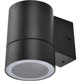 Светильник Ecola GX53 LED 8003A светильник накладной IP65 прозрачный Цилиндр металл. 1*GX53 Черный 114x140x90