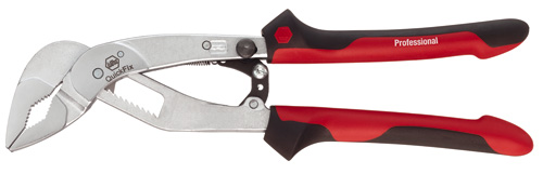 Клещи для водяных насосов QuickFix Professional, сквозной шарнир L =250мм