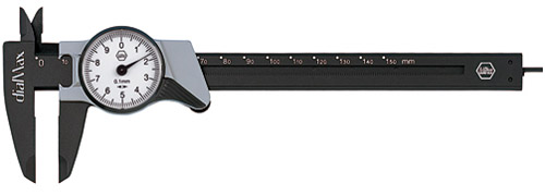 Часовой штангенциркуль dialMax, точность 0,1 мм