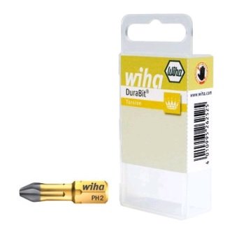 Бит DuraBit, PH2x25 в пластиковой коробке (10шт)