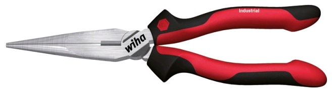 Плоскокруглогубцы Industrial с режущей кромкой, L =200мм