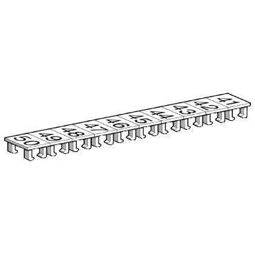 Лента маркировки д/клемм 5мм 41....50