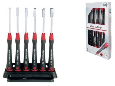 Набор ключей прецизионных торцевых с шестигранником PicoFinish, 6 предметов