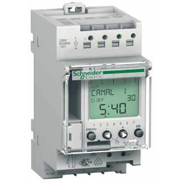 Реле врем электрон IHP+1c 24ч + 7дн 1кан