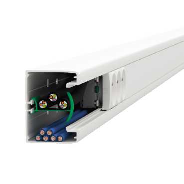 Короб 75х55мм с 45мм крышкой, пвх