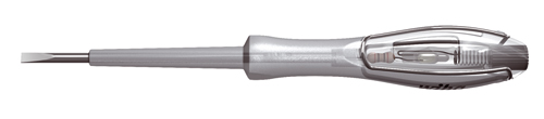 Пробник напряжения 110-250В, прозрачная ручка SoftFinish®, длина жала 70мм