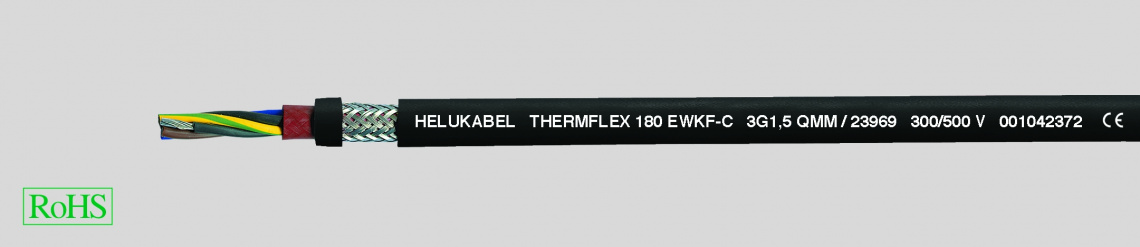 Кабель управления THERMFLEX 180 EWKF-C 2x0,75 qmm