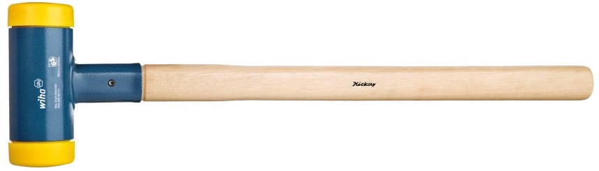 Молоток без отдачи, с деревянной рукояткой из кария, диам., 80мм