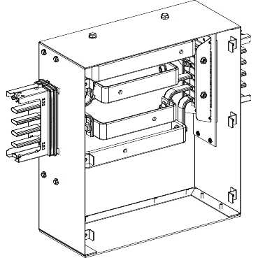 Секция вводная центральная 250А