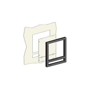 Уплотн.заглушка NW выреза в дверце