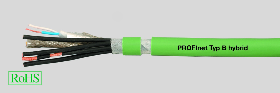 Кабель PROFinet тип А (SK ) 2x2xAWG 22/1 PVC/PE , цвет  черный