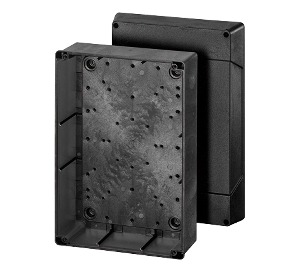 KF 4500- Коробка ответвительная, IP 66, размер 310х210х116, цвет черный, материал полистирол, гладкие стенки, без клеммы