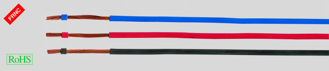 Провод монтажный гибкий H05Z-K 1X0.5 безгалогенный, синий (100м)