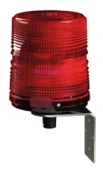 Светодиодная лампа вращающаяся PMF-LED (с монтажной скобой) 230V AC, красная