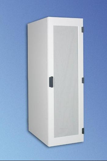 Шкаф 46U 600x1200d  ASP "Server Rack", перф., дверь, 4 экструдера с квадратной перфорацией, RAL 7035