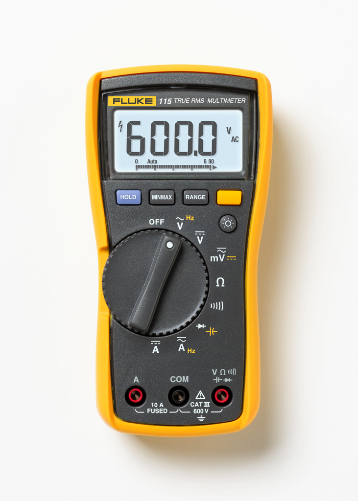 Мультиметр Fluke 115, для измерений электрического и электронного оборудования в полевых условиях (ГОСРЕЕСТР 42446-09)