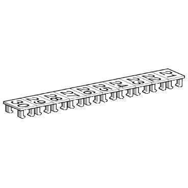 Лента маркировки д/клемм 6мм 21....30