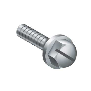 Винт с круглой шайбой M4х10