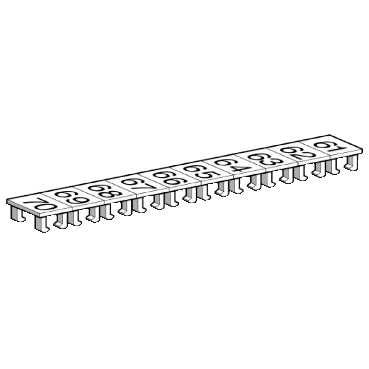 Лента маркировки д/клемм 5мм 61....70