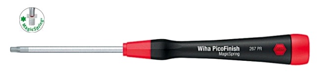 Отвертка прецизионная с удерживающей пружиной PicoFinish TORX®MagicSpring T8x40