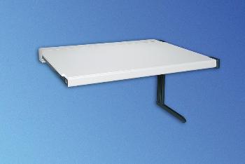 Стол промежуточный W1230 х H750 х D800mm, с правой опорой,  антистатическое покрытие ESD