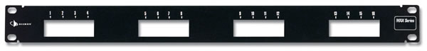 Панель 1U в 19" стойку на 16-MAX модулей