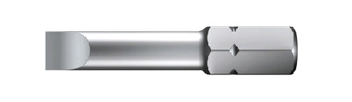 Бит Standard, шлиц, форма C 8 , хромованадиевая сталь 8,0x41 (10шт.)