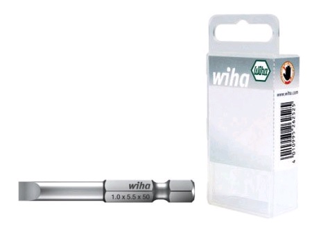 Биты для шлица 50мм, в пластиковой коробке (3шт.)