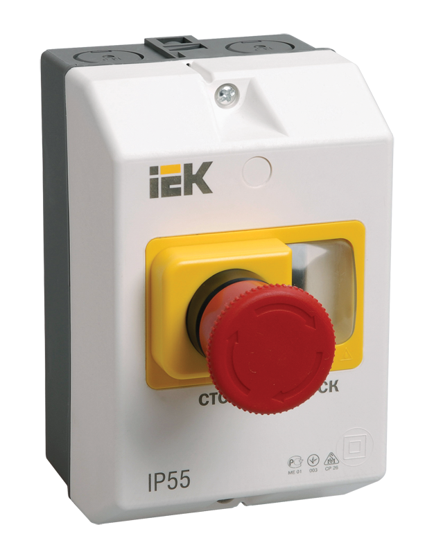 Защитная оболочка с кнопкой "Стоп" IP54