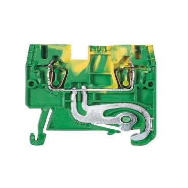 Клеммник пруж заземл 2,5мм2 2тчк