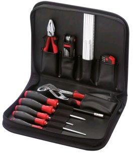Набор инструмента механика в сумке-переноске, 11 предметов