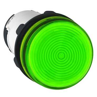 Сигн. лампа 22мм 230В зелёная