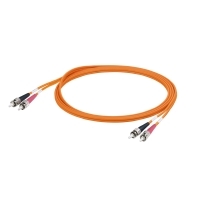 Патч-кабель, ST, ST IP 20, 62.5 µm, ПВХ, 3 m
