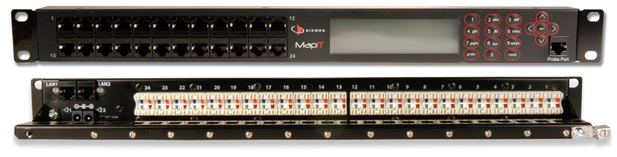 MapITMaster Control Panel, 24порта, 1U, black