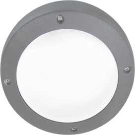 Светильник Ecola GX53 LED B4139S светильник накладной IP65 матовый Круг алюмин. 1*GX53 Серый 145x145x65
