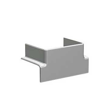 Т-отвод с короба 75х55 на 75х55мм под ал