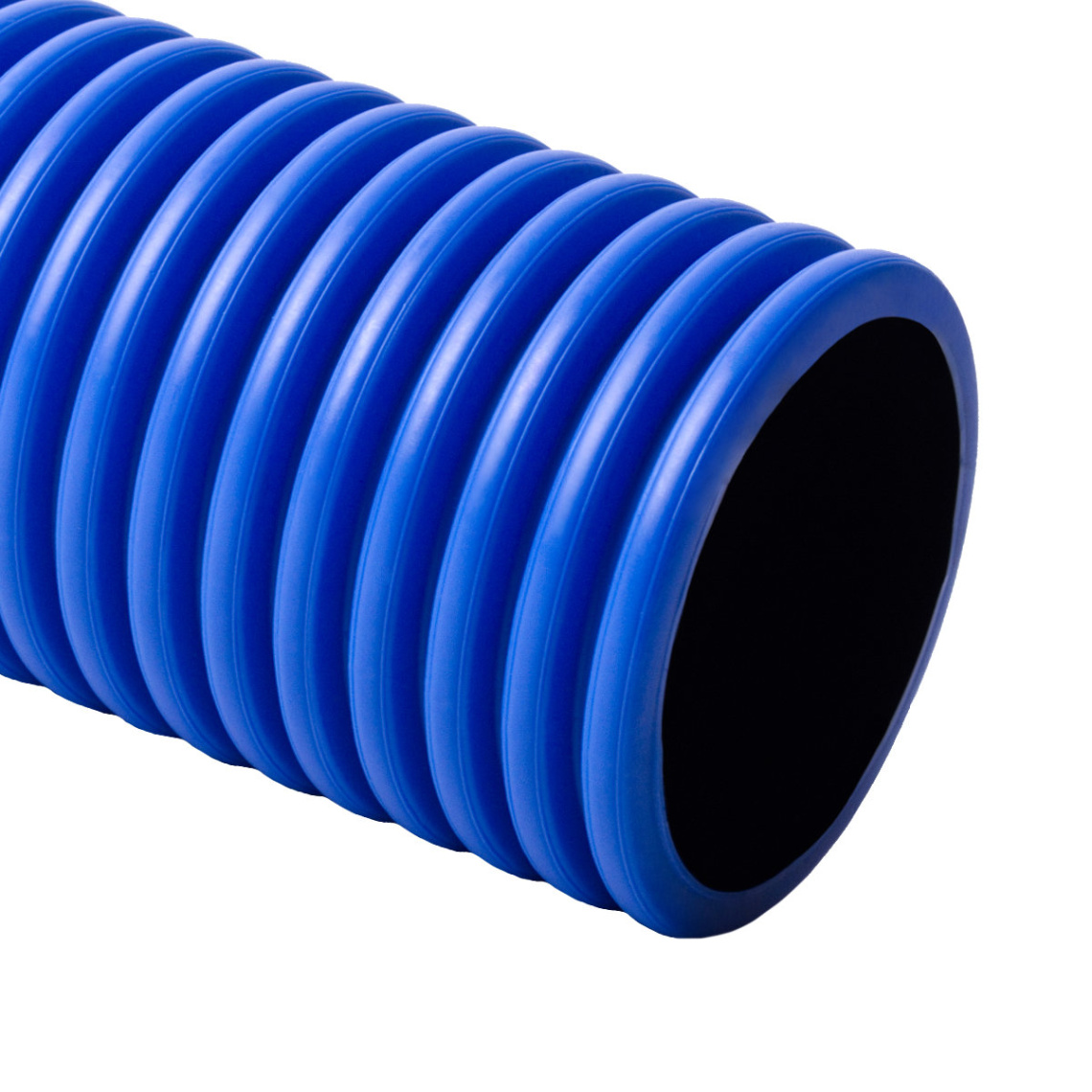 Труба двустенная жесткая синяя 6м KOPODUR KD 09075 (CC)