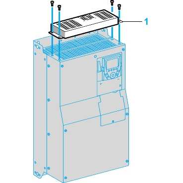Вентиляц компл карты контроля ATV71