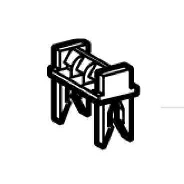 Крышка защитная клеммной перемычки 2,5кв.мм