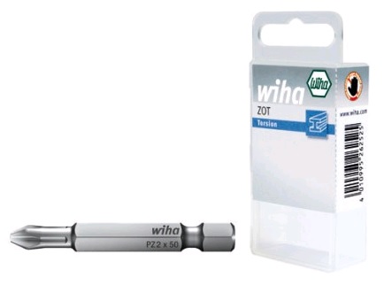 Биты Pozidriv 50мм, в пластиковой коробке (3шт.)