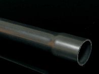 Труба ПВХ жёсткая1250Н D25 мм чёрный ; шт2м