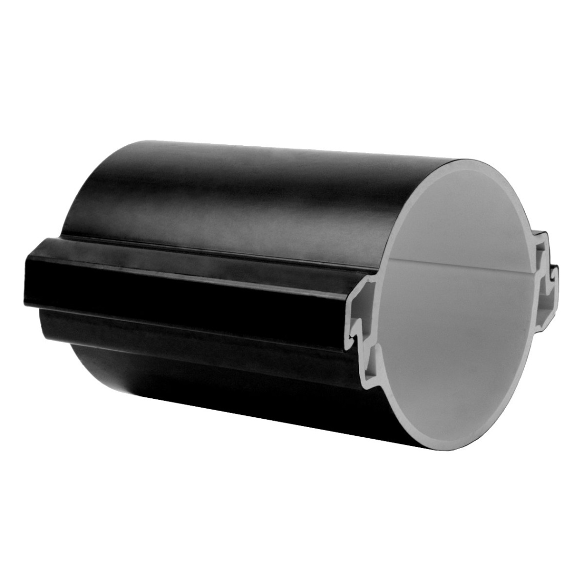 Труба разборная грунтовая KOPOHALF 06110P/2 (FA) материал PVC, чёрный