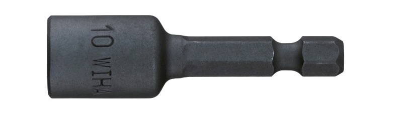 Мощная головка 1/4"x50 для торцевого ключа; шестигранник, форма E 6,3.