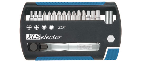 XLSelector Torsion, смешанная комплектация, с трещоткой для битов 1/4", 17 предметов, в пластиковой коробке