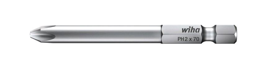 Бит Professional, Phillips PH0, форма E 6,3 хромованадиевая сталь 90мм (5шт.)