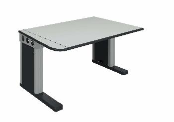Консоль оператора SynergyConsole Basic Starter Desk W1200 D800 , фикс высота столешницы, RAL7035