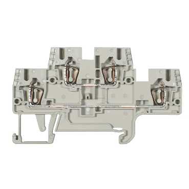 2 уровн клеммник пруж проход 2,5мм2 2/2